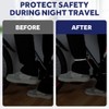 flintronic 4 PCS Lightweight Bicycle Clips, Powerful Reflective Cycling Trouser