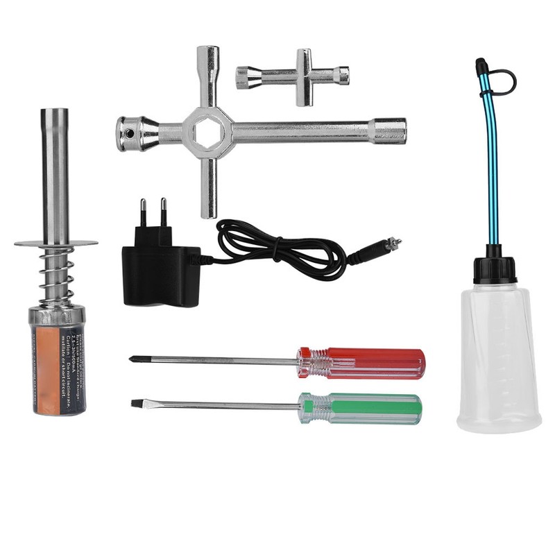 RC Nitro Starter Kit Glow Plug Igniter with Charger RC