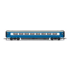 Hornby R40168 Midland Pullman, Mk3 First Open, M41059-Era 11 Coach, Blue