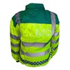 Paramedic Yellow Hi Vis Parka Jacket Reflective, Waterproof, Conforms to