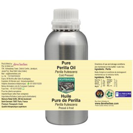 Devprayag Pure Perilla Oil (Perilla frutescens) Natural Therapeutic Grade Cold Pressed 630ml (21 oz)