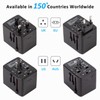 GUNGY Travel Adapter Worldwide Socket Adapter Universal Travel Plug with