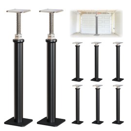 8-Pack House Floor Jacks for Leveling, 16.5-20.5 Inch Height Adjustable Post Floor Jack, Screw Jacks for Home Leveling, Level Supports for Basement, Porches, Roof Beams and Decks, 6,600 LBS Capacity