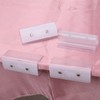 Trimming Shop Plastic Tablecloth Clips with Hook & Loop Strips,