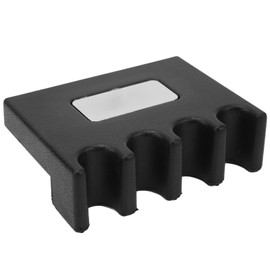 4 Holes Pool Stick Rest, 4 Holes Pool Cue Holder Stick Rest Anti Slip Pool Stick Holder 4 Cue Table Pool Cue Holder Billiard Cue Holder Mini Stick Holder Pool Cue Holder Claw for Billiards