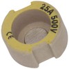 Mersen D Screw Insert 01657.025000 D II, 25 A Yellow