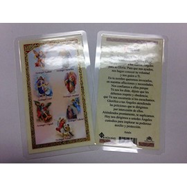 Saint Francis Imports Holy Prayer Cards For the Prayer to the Seven Archangels in Spanish