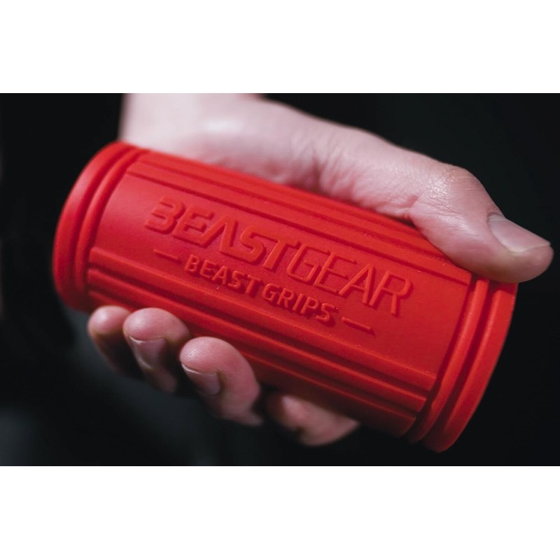 Beastgear Beast Grips Barbell Dumbbell Pullup Bar Grips to Increase