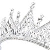 Women Wedding Crown Exquisite Rhinestone Bride Crown Hair Accessories for