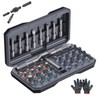 42 in 1 Magnetic Screwdriver Set,Professional Ratcheting Screwdriver Set with