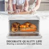 LOHASOK Bread Box for Kitchen Countertop Large Farmhouse Bread Container