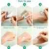 Paleta de maquillaje de mano de 100 unidades, cinta de