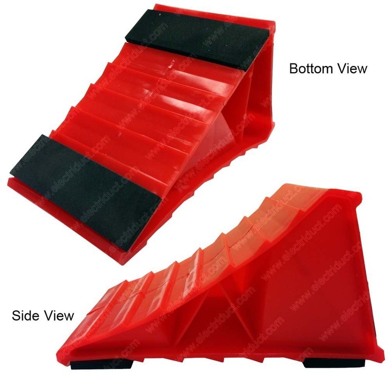 Electriduct Plastic Wheel Chocks for Vehicles Car Immobilizer - 20