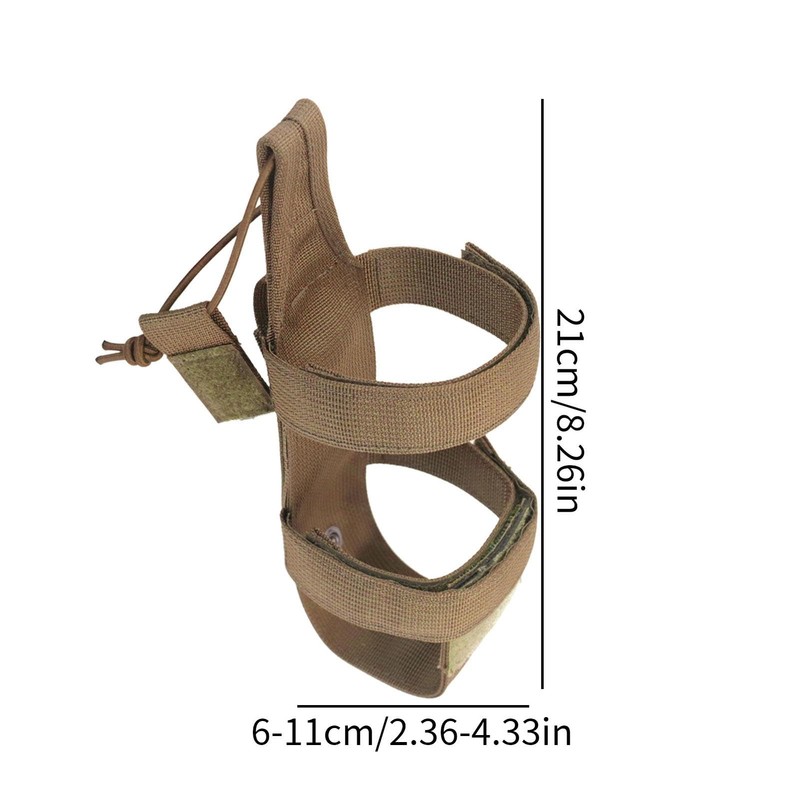 Water Bottle Holder | Adjustable Insulated Bottle Sling Holder Case