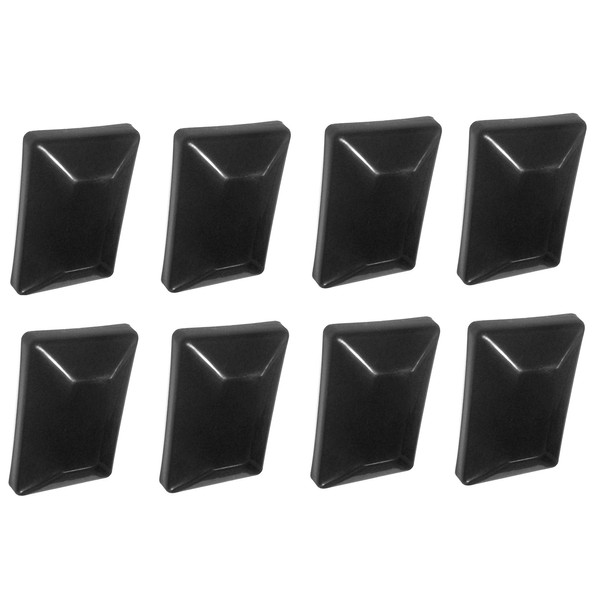 JSP Manufacturing Fence Post Plastic Black Cap 4x6 (3 5/8" X 5 5/8") Fits Treated Posts Multipack Wholesale Bulk Pricing (8)