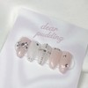 [Handmade Nail Tips] Muted Pink Nail Tips - Long Ballerina