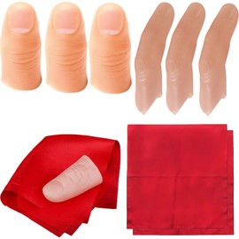 DDHHCP 8-Piece Magic Tricks Set, Finger Magic Props, Finger Pointer, Realistic Fake Hand, Suitable for Enthusiasts Who Want to Explore Fun and Wonders of Magic
