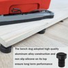 8 Pack Aluminum Alloy Bench Dog 3/4-Inch (19mm) Woodworking Table
