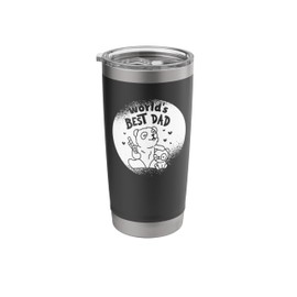 Father's Day Funny - World's Best Dad Stainless Steel Insulated Tumbler