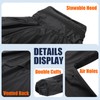 RainRider Rain Suits for Men Women Safety Rain Jacket with