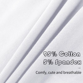 5-Pack Girls and Toddlers' Tank Tops Racerback Sleeveless Undershirts Girls Dance Tops（2-16Years） White