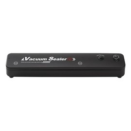 Vacuum Sealer Machine - Food Vacuum Sealer Machine with Build-in Cutter Automatic Air Sealing System LED Indicator for Food Storage Dry and Moist Food Modes with 10Pcs Seal Bags Kit