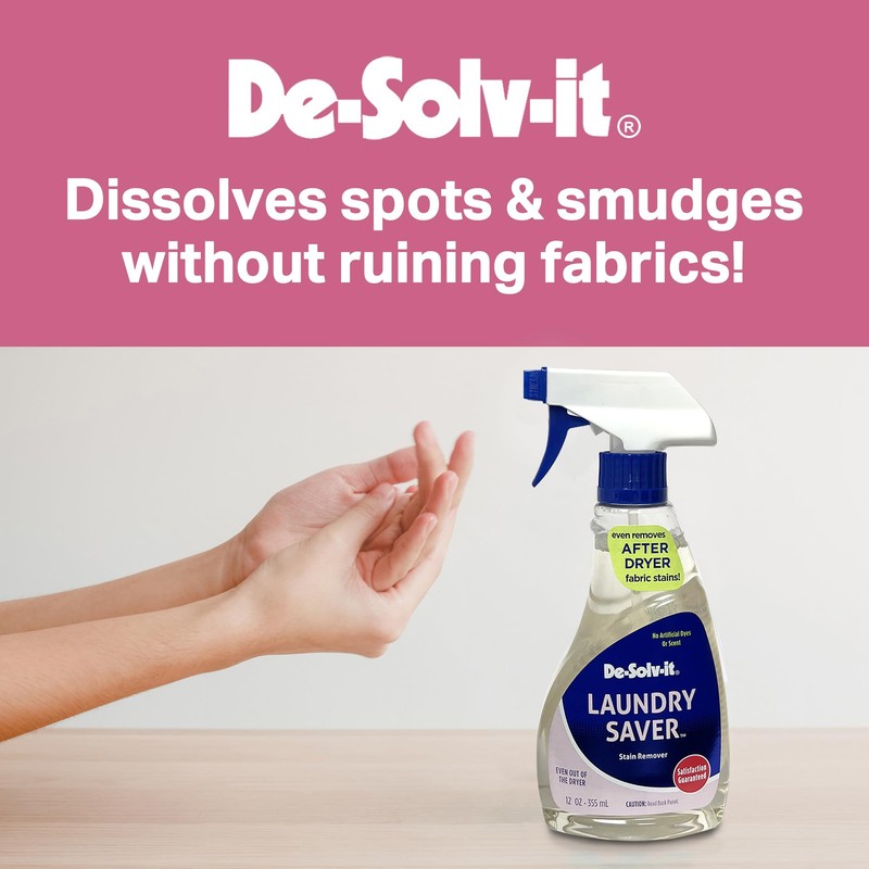 De-Solv-it! 11823 Orange Sol Laundry Saver Stain Remover Spray, 12