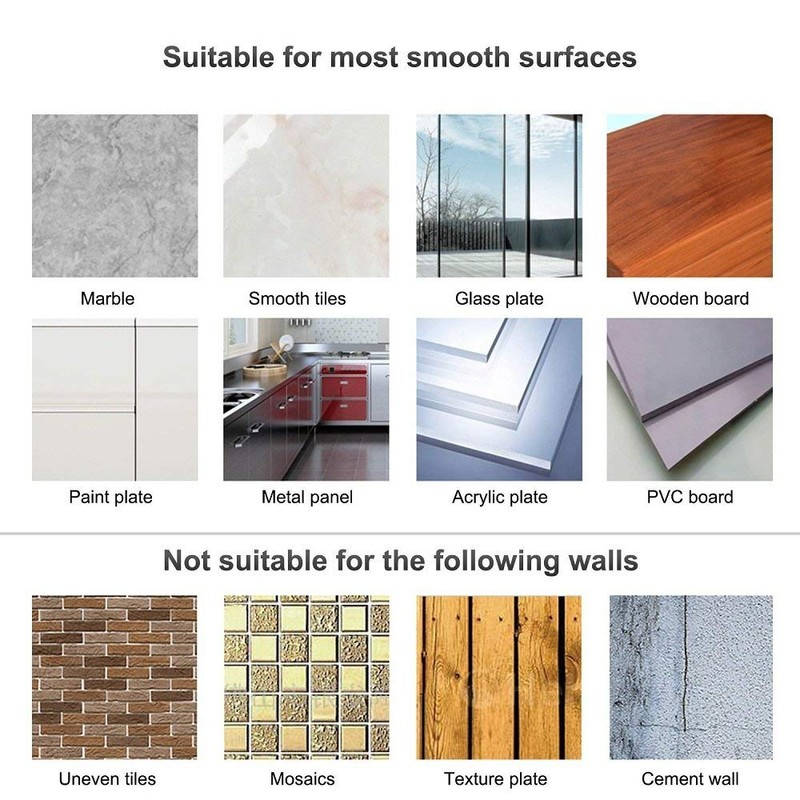 YYST Type A Self Adhesive Curtain Rod No Drilling Cupboard