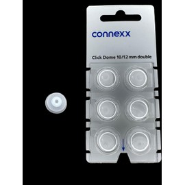 Connexx Accessories Siemens / Rexton Click Domes (6 domes) NEW Blister Pack (10/12mm Double)