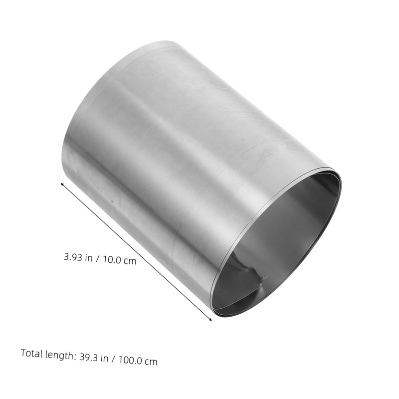 Tofficu 1 Sheet Stainless Steel Plate Versatile Easy to Clean