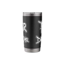 Fear The Drumline - Snare Drum Percussionist Drumming Lover Stainless Steel Insulated Tumbler
