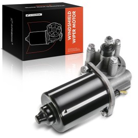 A-Premium Front Windshield Wiper Motor Compatible with Dodge Ram 1500 2500 3500, Dakota, Lancer, Shadow, Spirit, Dynasty, Monaco & Chrysler Dynasty, Lebaron & Eagle Premier & Plymouth Acclaim, 4-Pin