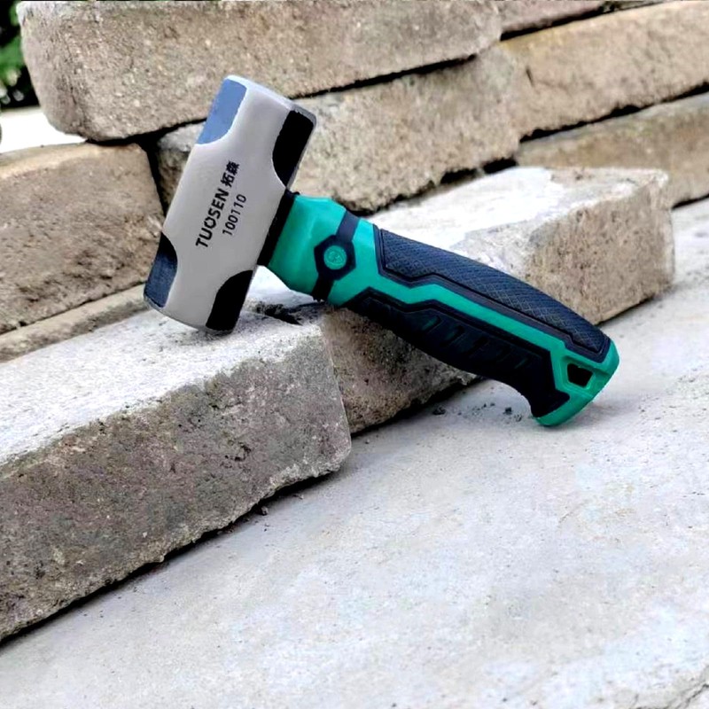 BSTEPRON 1lb Sledge Hammer, Mini Strike Drilling Hammer Sledgehammer with