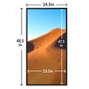 LaVie Home 24x48 Picture Frame for Wall Display, 24x48 Black