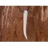 Fly Style Tooth pendant made of buffalo bone – chain
