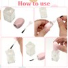 60PCS Replacement Nail Polish Brush Kit, Disposable Nail Dip Brushes