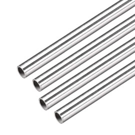 uxcell 4Pcs 304 Stainless Steel Capillary Tube Tubing 7mm ID 8.5mm OD 300mm Length 0.75mm Wall