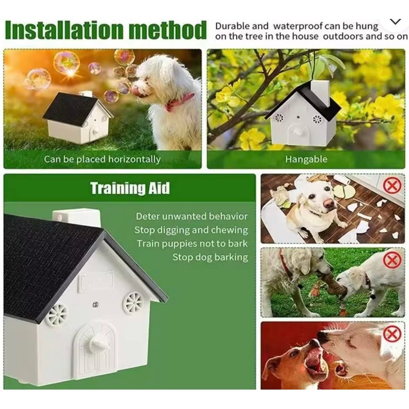 Ultrasonic Anti Bark Device for Dogs – Safe & Effective