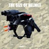 Kids Tactical Multifunctional Helmet Set for Battle Game, Police Cosplay