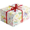 Jillson Roberts 20" x 30" Birthday Gift Wrap Paper, Unicorn