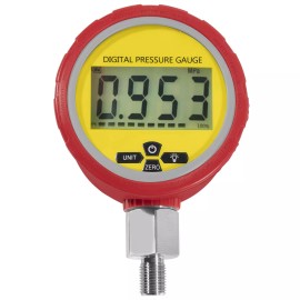 Unbranded Digital Hydraulic Pressure Gauge 10000 PSI/700BAR with 1/4-Inch NPT Connector