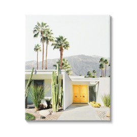 Stupell Industries Palm Springs House Photography Canvas Wall Art Design by Sisi and Seb
