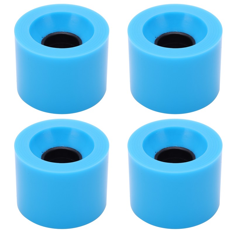PUENTE 4pcs 60x45mm Skateboard Wheels 78A Longboard Cruiser Wheels Replacement