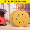 Sruhrak Sanding Discs 150mm 100 Pcs, 240 Grit 6 inch