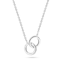 Pavé Mini Link Necklace 925 silver - FINISH: 14K GOLD