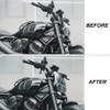 HIYOYO Motorcycle Headlight Fairing Cover Headlamp Cowl Cover Fit For