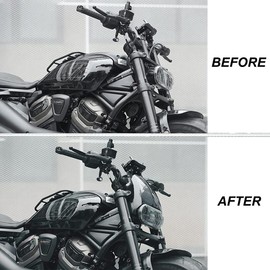HIYOYO Motorcycle Headlight Fairing Cover Headlamp Cowl Cover Fit For Harley Sportster S 1250 RH1250 2021 2022