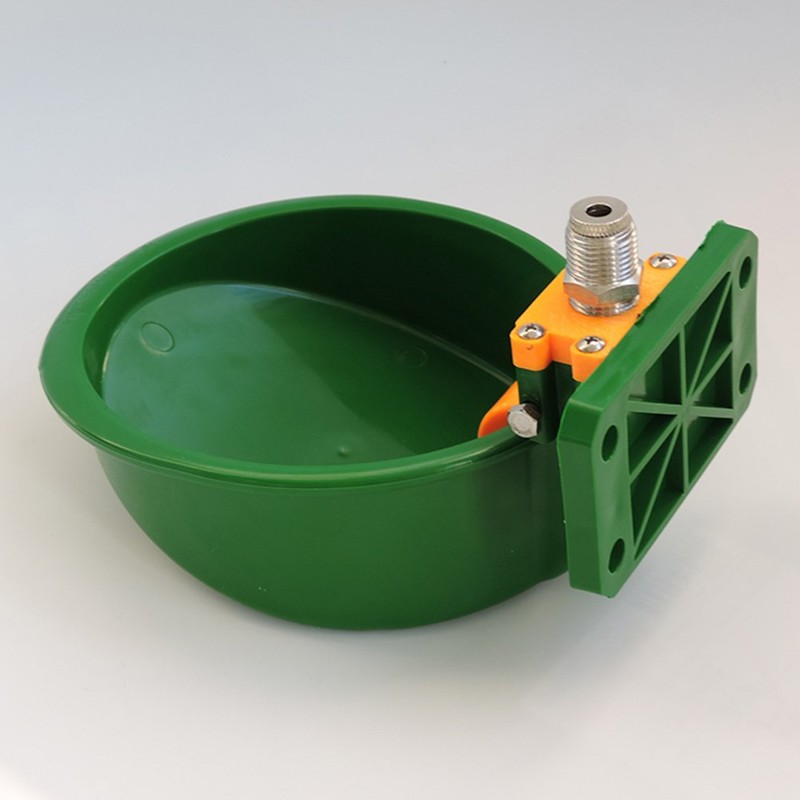 Cuenco de agua automático de cerdo para ovejas, de plástico,