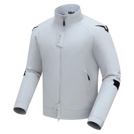 RIDEIRON Motorcycle Jacket for Men, Waterproof, CE Level 2 Armor (Shoulder/Elbow), Removable Thermal Liner, All-Season