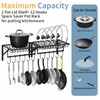 2 Set Pots and Pans Organizer, Hanging Pot Lid Holder
